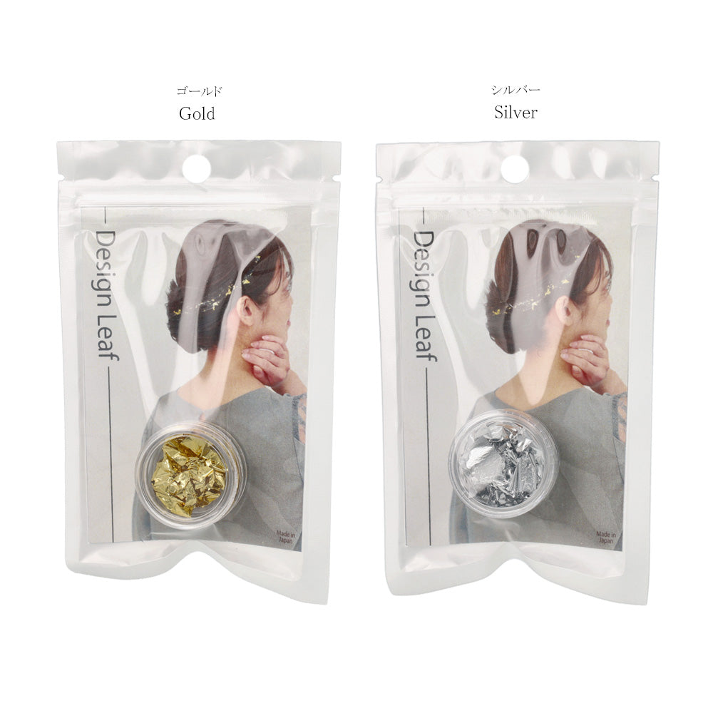 ヘアアレンジパーツ 金箔・銀箔 ケース入り