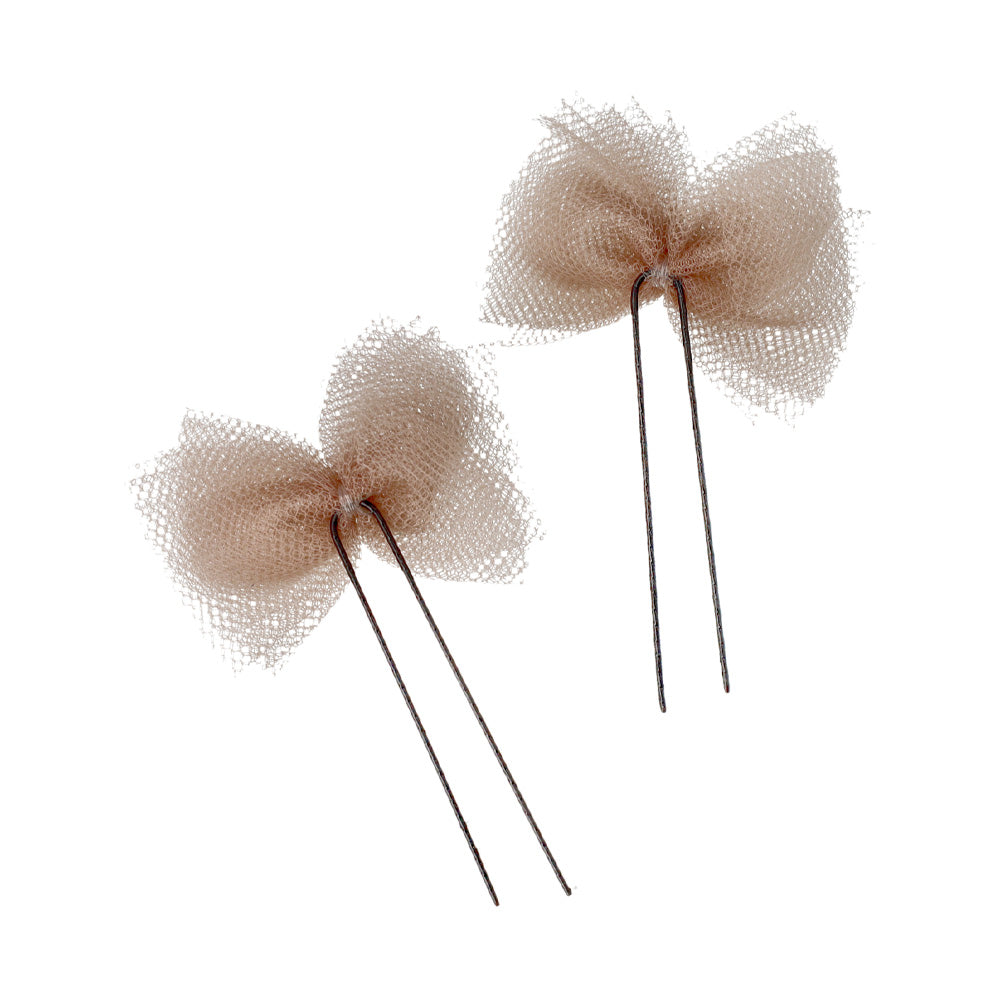 ヘアアレンジセット 6個セット（リボンUピン/パールUピン/ミニクリップ）