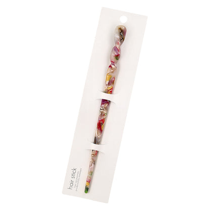 かんざし hair stick マーブル カラー ツイスト