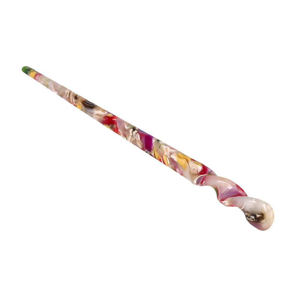 かんざし hair stick マーブル カラー ツイスト
