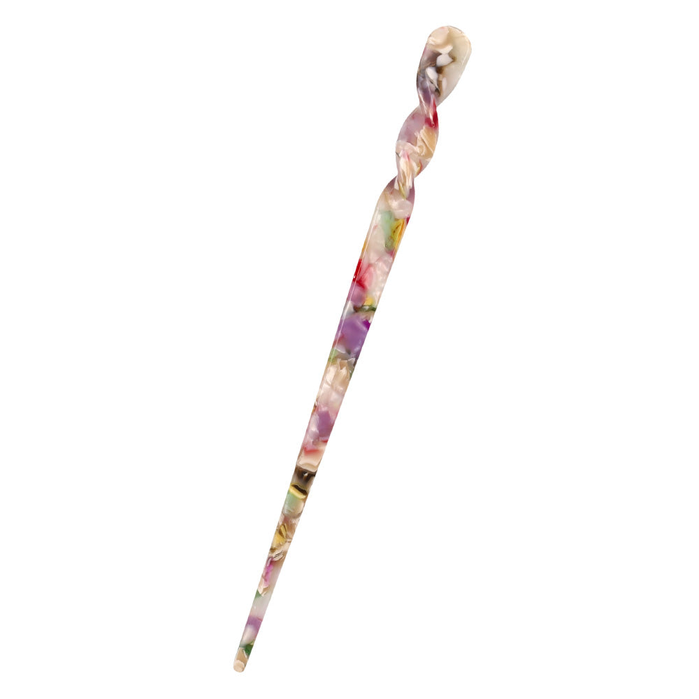 かんざし hair stick マーブル カラー ツイスト