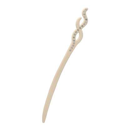 かんざし hair stick ストーン マーブル カラー クロス ウエーブ