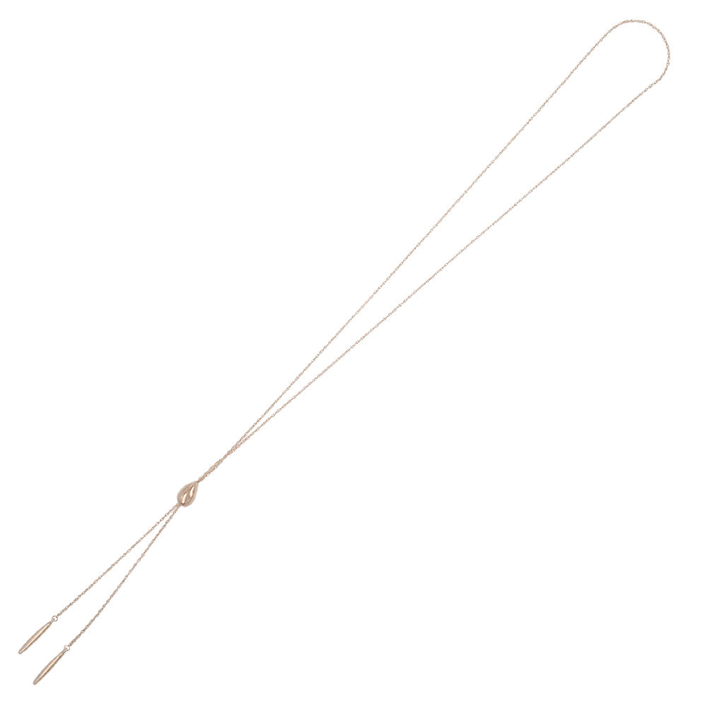 ネックレス ニッケルフリー ロゼシルバー ドロップ スティック