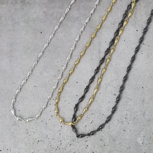 ネックレス Awesome ニッケルフリー メタル ドロップチェーン ショートネックレス