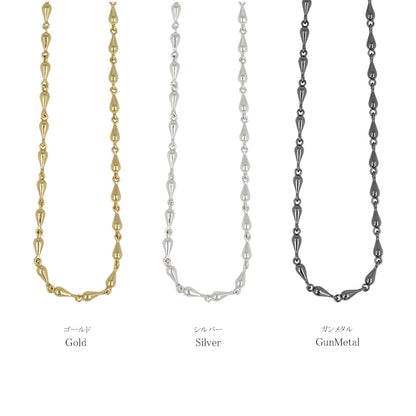 ネックレス Awesome ニッケルフリー メタル ドロップチェーン ショートネックレス