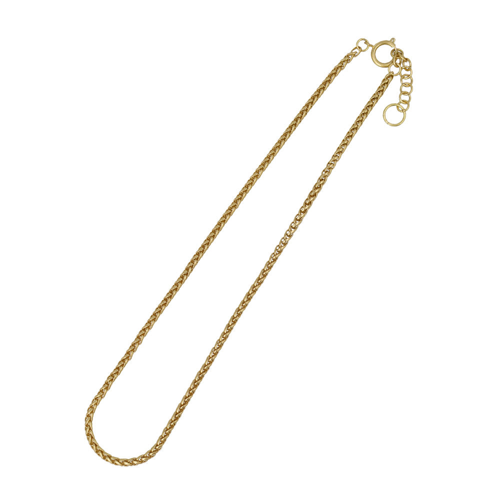 ネックレス Awesome ニッケルフリー メタル スピガチェーン ショートネックレス