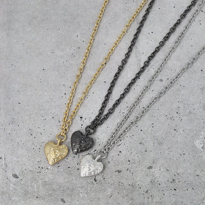 ネックレス Awesome ニッケルフリー メタル ハート チェーン ロングネックレス