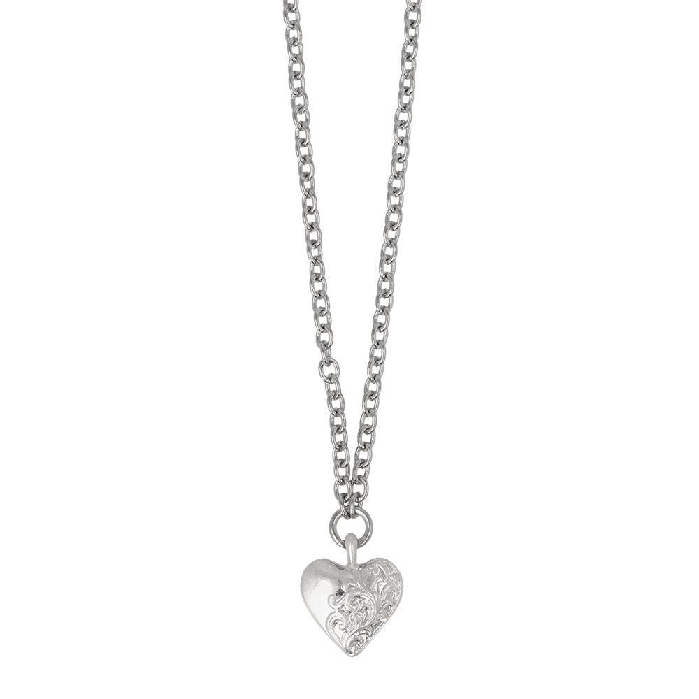 ネックレス Awesome ニッケルフリー メタル ハート チェーン ロングネックレス