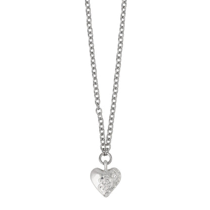 ネックレス Awesome ニッケルフリー メタル ハート チェーン ロングネックレス