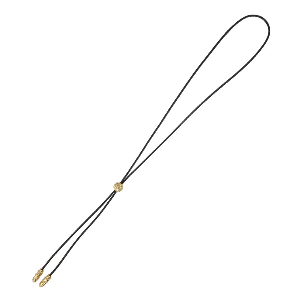 ネックレス Awesome ニッケルフリー メタル フラワー コード スライド Y字 ラリエット ロングネックレス