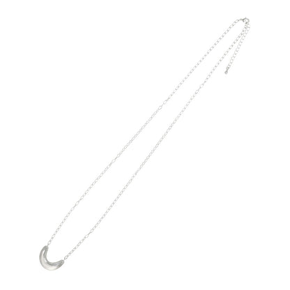 ネックレス ニッケルフリー neige. クレセントムーン ロングネックレス