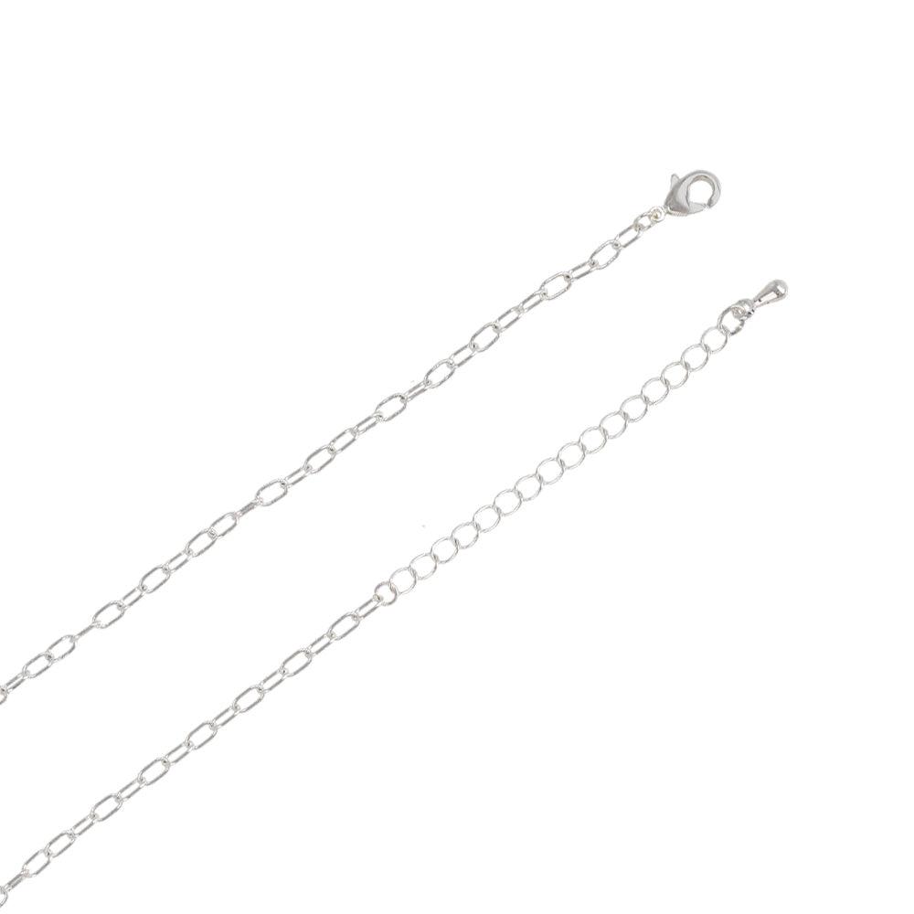 ネックレス ニッケルフリー neige. クレセントムーン ロングネックレス