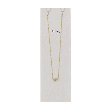 ネックレス tiny. ニッケルフリー メタル スターボウ 極小 超極細 チェーン プチネックレス