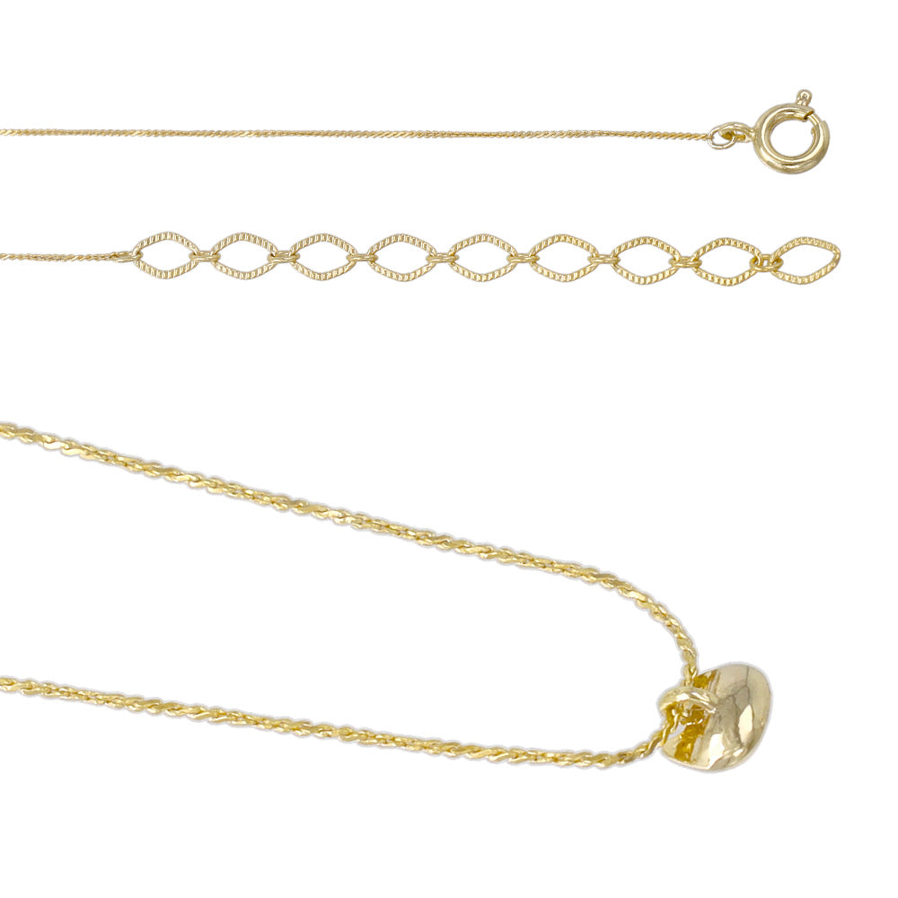 ネックレス tiny. ニッケルフリー メタル ネコ アニマル 極小 超極細 チェーン プチネックレス