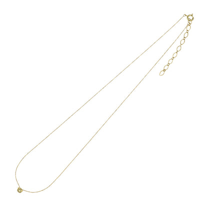 ネックレス tiny. ニッケルフリー メタル クマ アニマル 極小 超極細 チェーン プチネックレス