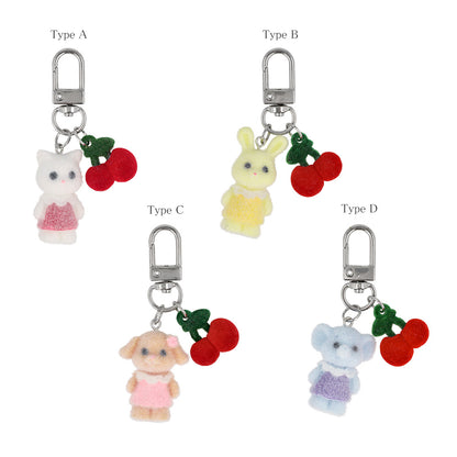 バッグチャーム ネコ うさぎ イヌ ゾウ フロッキー キーホルダー