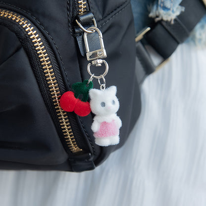 バッグチャーム ネコ うさぎ イヌ ゾウ フロッキー キーホルダー