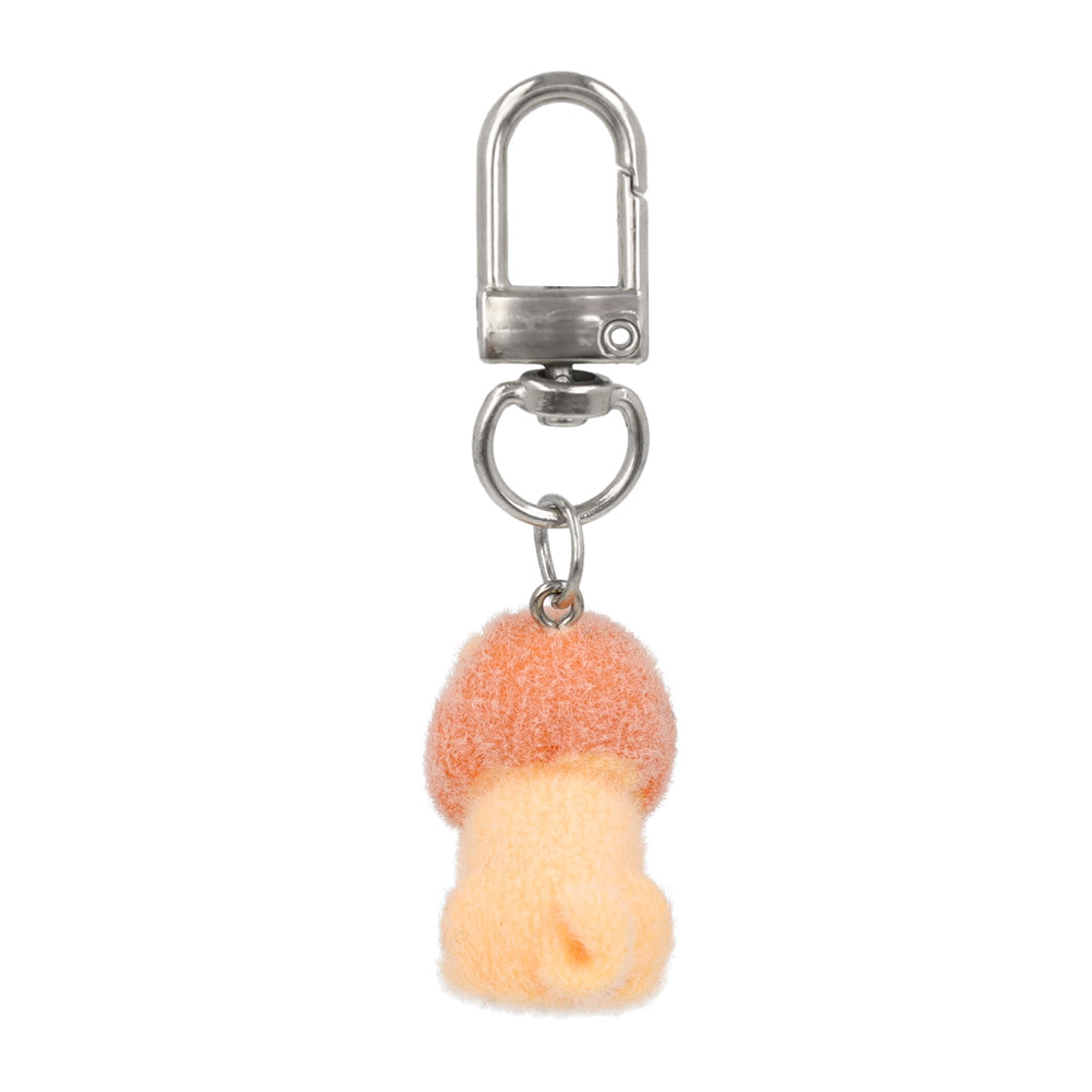 バッグチャーム フロッキー アニマル パンダ ライオン カバ カピバラ キーホルダー