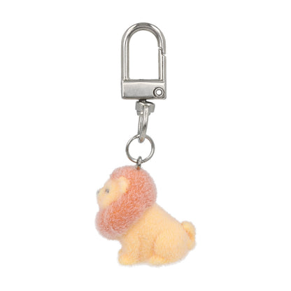 バッグチャーム フロッキー アニマル パンダ ライオン カバ カピバラ キーホルダー