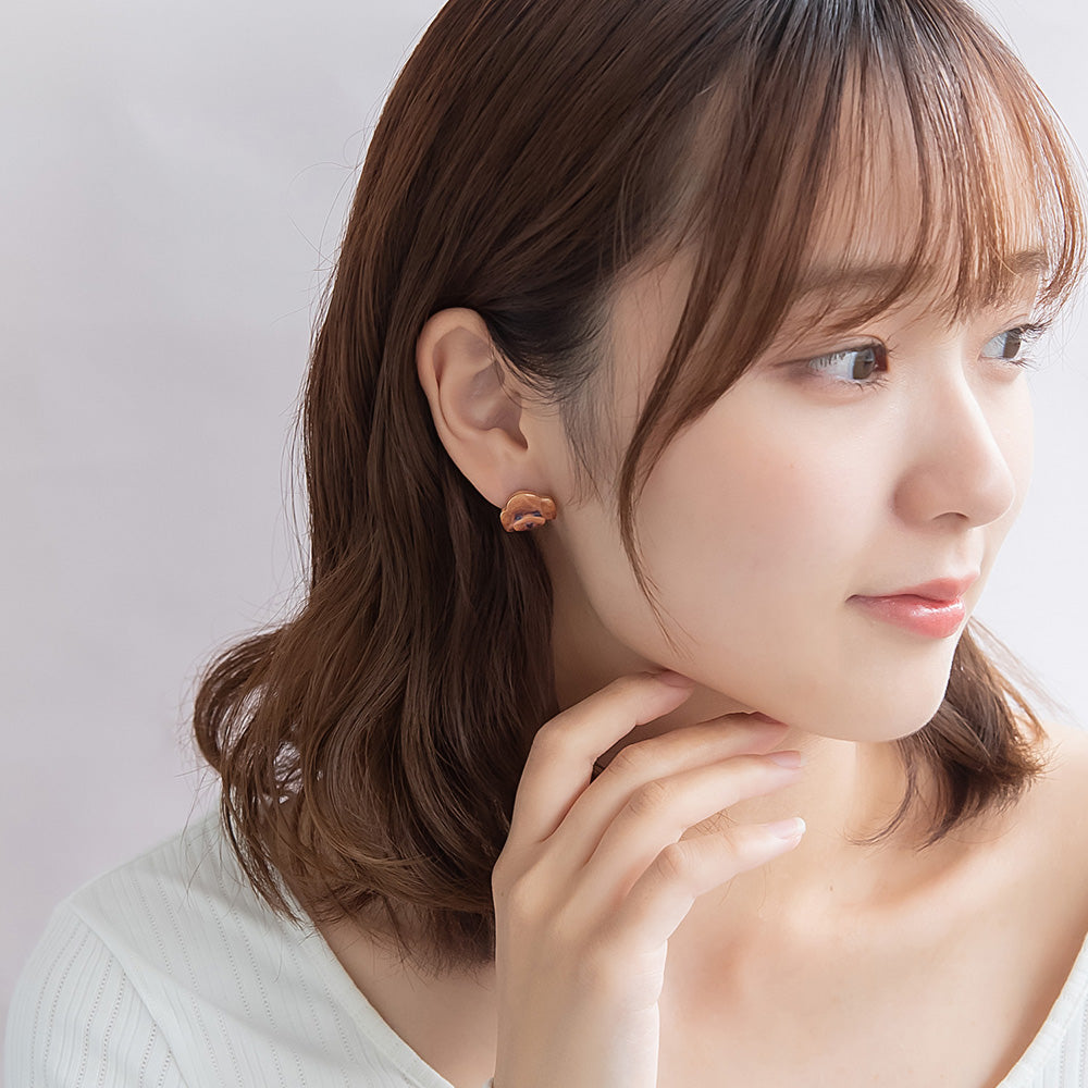 ピアス ニッケルフリー イヌ アニマル ステンレスポスト スタッドピアス