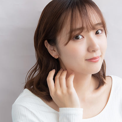 ピアス ニッケルフリー ネコ アニマル ステンレスポスト スタッドピアス