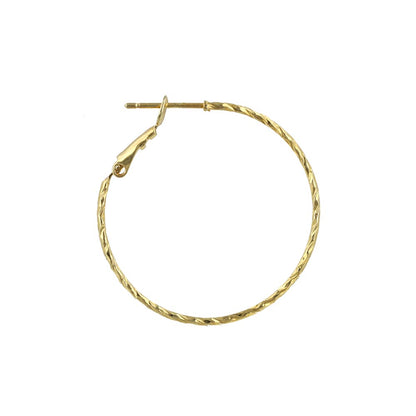 ピアス ニッケルフリー メタル フープピアス