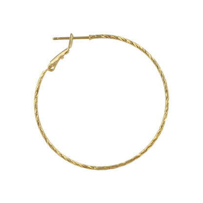 ピアス ニッケルフリー メタル フープピアス