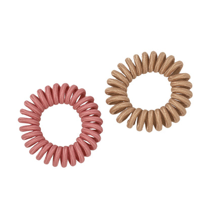 ヘアゴム Easy Coil Gum 2個セット セットゴム