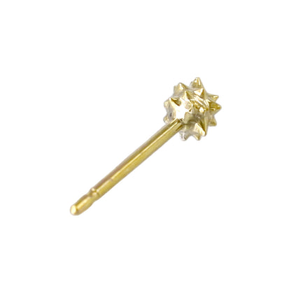 ピアス tiny. ニッケルフリー メタル スターボウ 極小 スタッドピアス
