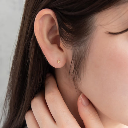 ピアス tiny. ニッケルフリー メタル スターボウ 極小 スタッドピアス