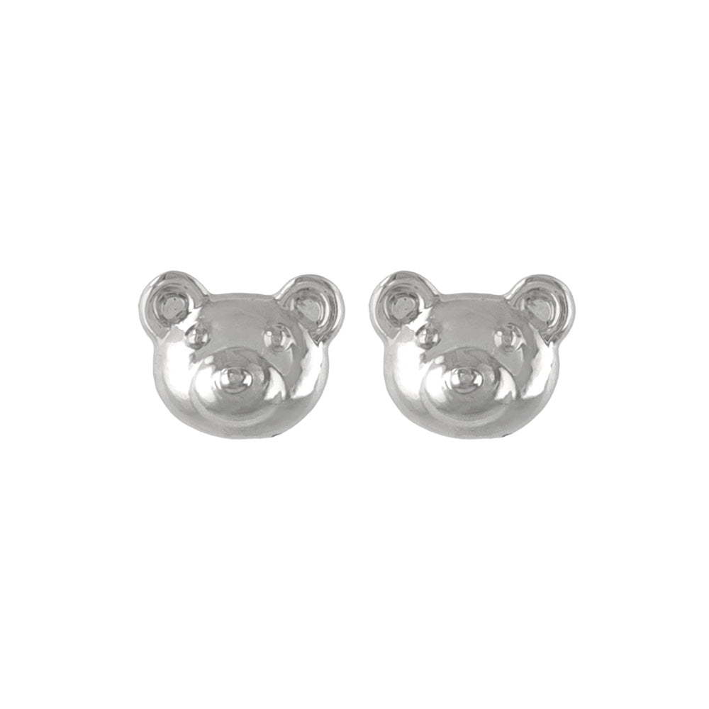 ピアス tiny. ニッケルフリー メタル クマ アニマル 極小 スタッドピアス