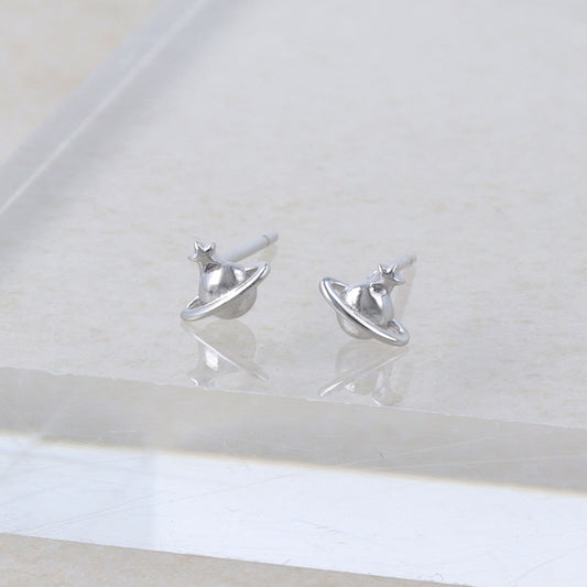 ピアス ニッケルフリー シルバー925 ミニ 惑星 スタッドピアス