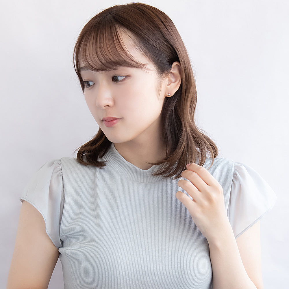 ピアス ニッケルフリー シルバー925 ミニ 惑星 スタッドピアス