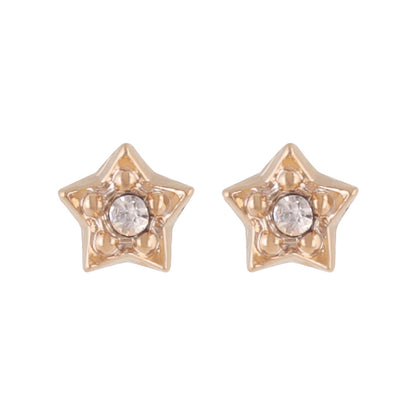 ピアス tiny. ニッケルフリー メタル 星 ストーン 極小 スタッドピアス