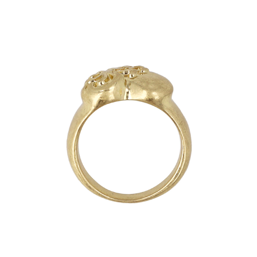 リング Awesome ニッケルフリー メタル ハート 12号 指輪