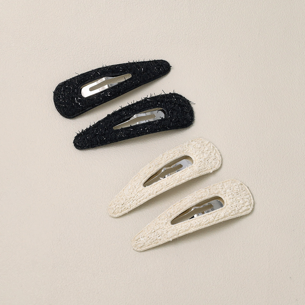ヘアピン NOUVE. ツイード風 2本セット スリーピン
