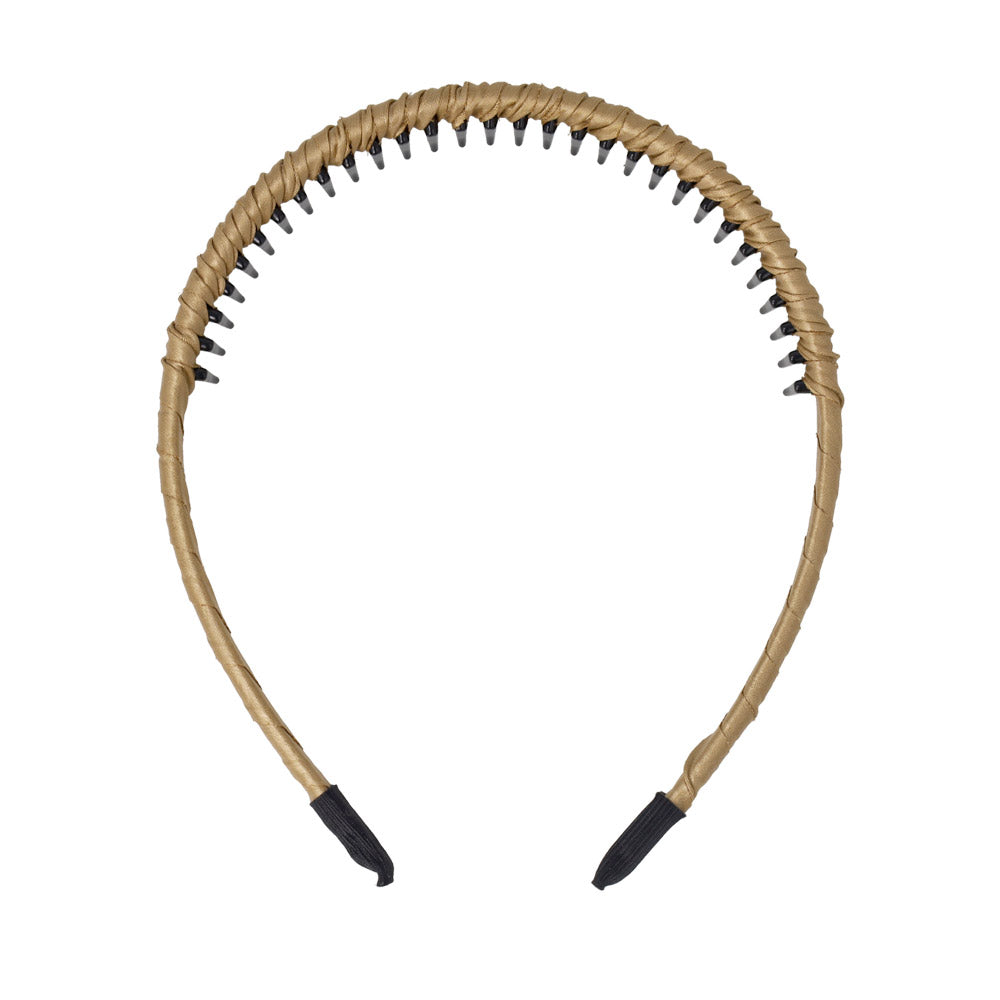 カチューシャ ベーシックカラー コームカチューシャ