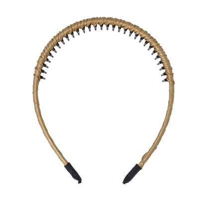 カチューシャ ベーシックカラー コームカチューシャ