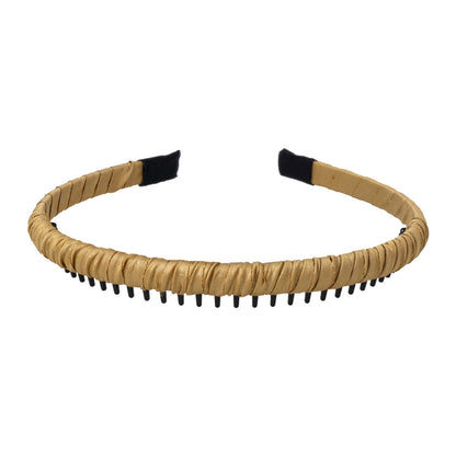 カチューシャ ベーシックカラー コームカチューシャ