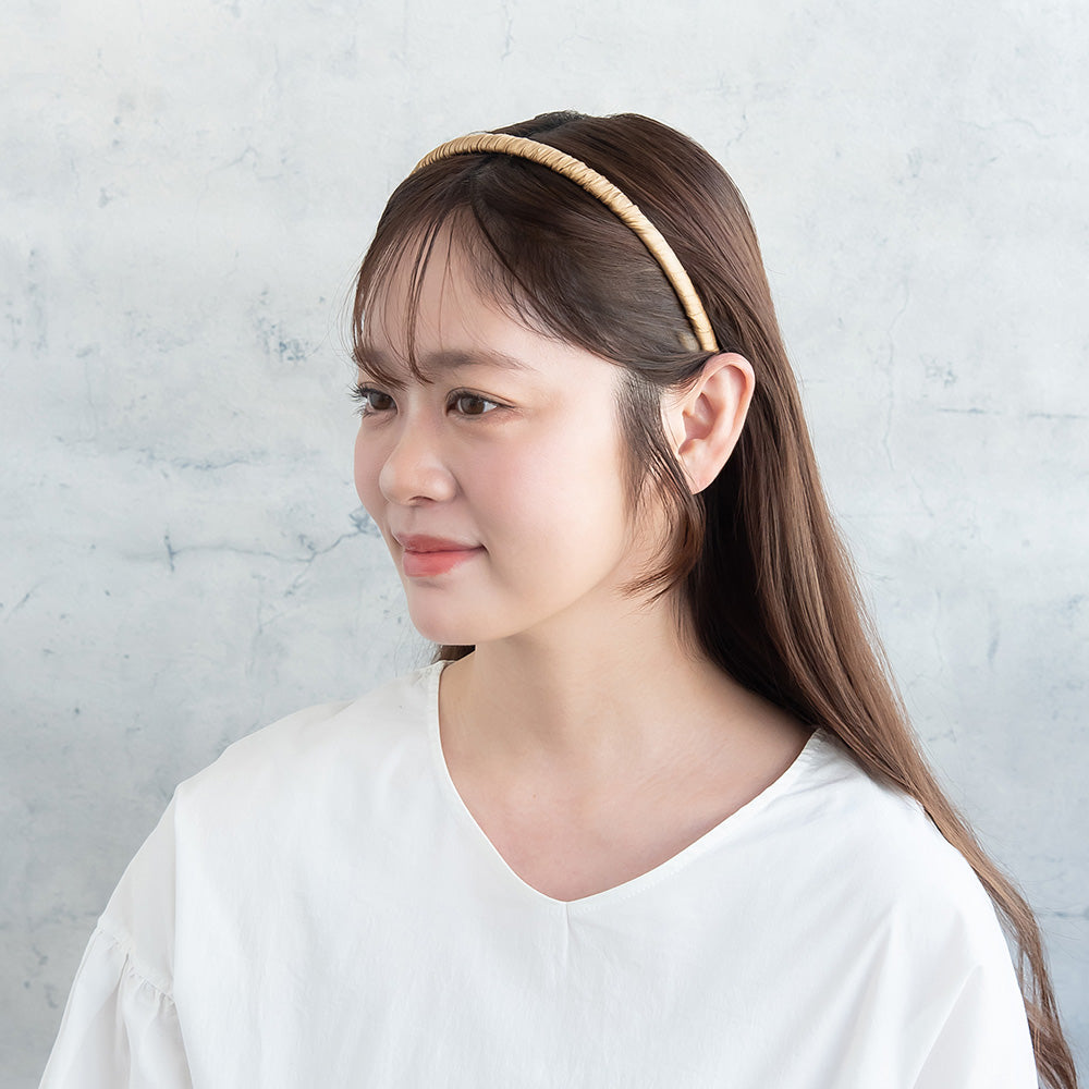 カチューシャ ベーシックカラー コームカチューシャ