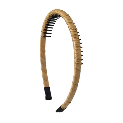 カチューシャ ベーシックカラー コームカチューシャ