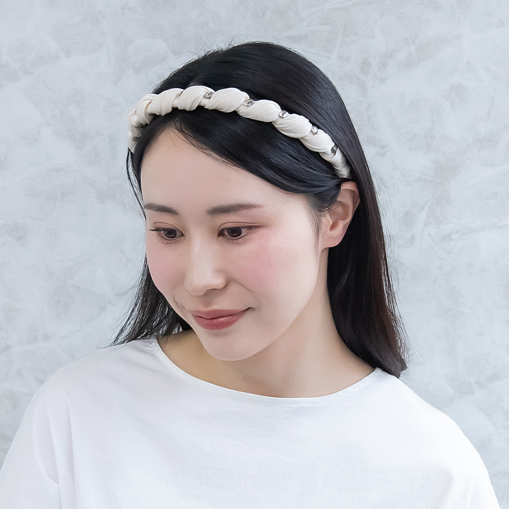 カチューシャ ぐるぐる ツイスト