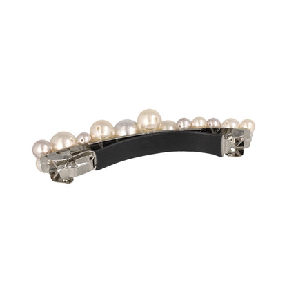 Classy バレッタ ランダム バブル パール ミックスカラー すべり止め付き