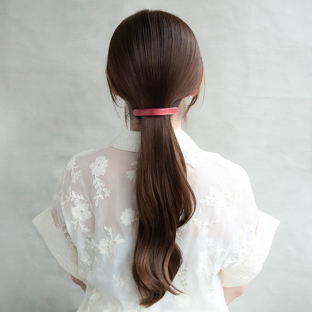 バレッタ プレート カラー すべり止め付き