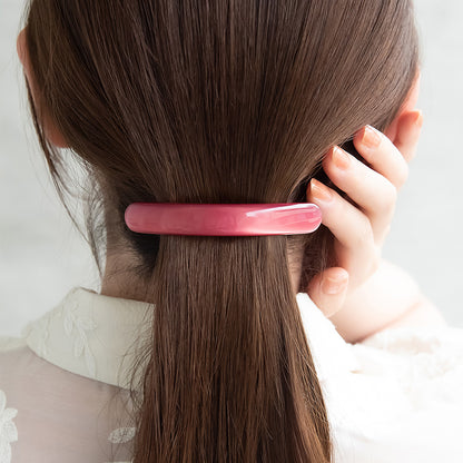 バレッタ プレート カラー すべり止め付き