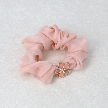 シュシュ ニッケルフリー メタル 桜