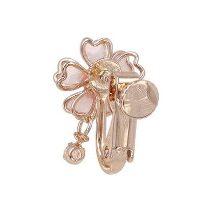 イヤリング ニッケルフリー メタル 桜 ネジバネ式イヤリング