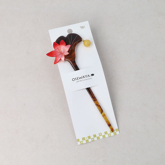 かんざし hair stick 紅葉 アクリル