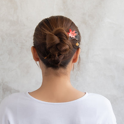 かんざし hair stick 紅葉 アクリル