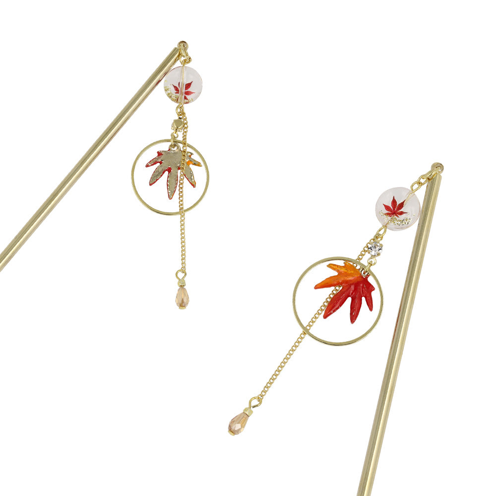 かんざし hair stick 紅葉 – OSEWAYAオンラインストア